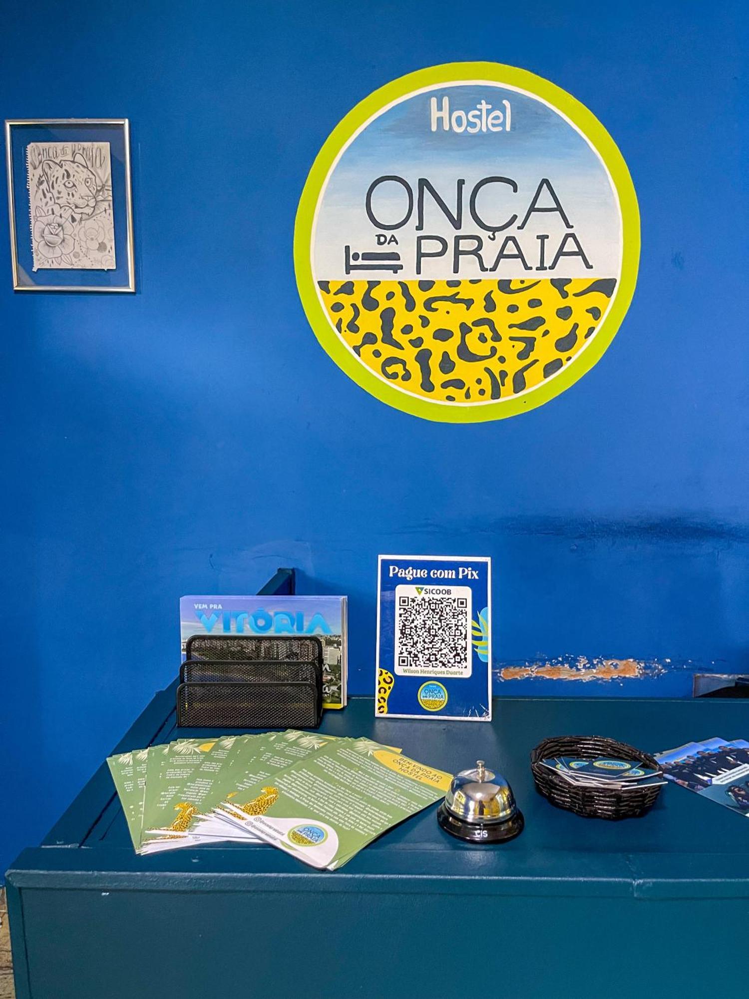 Onca Da Praia Hostel Vitória Dış mekan fotoğraf